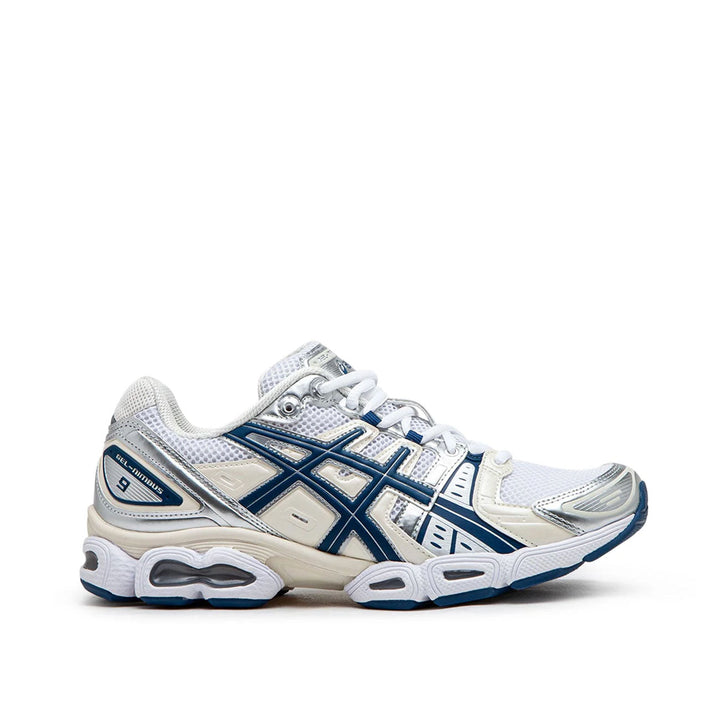 Asics WMNS Gel-Nimbus 9 (Creme / Marineblau)