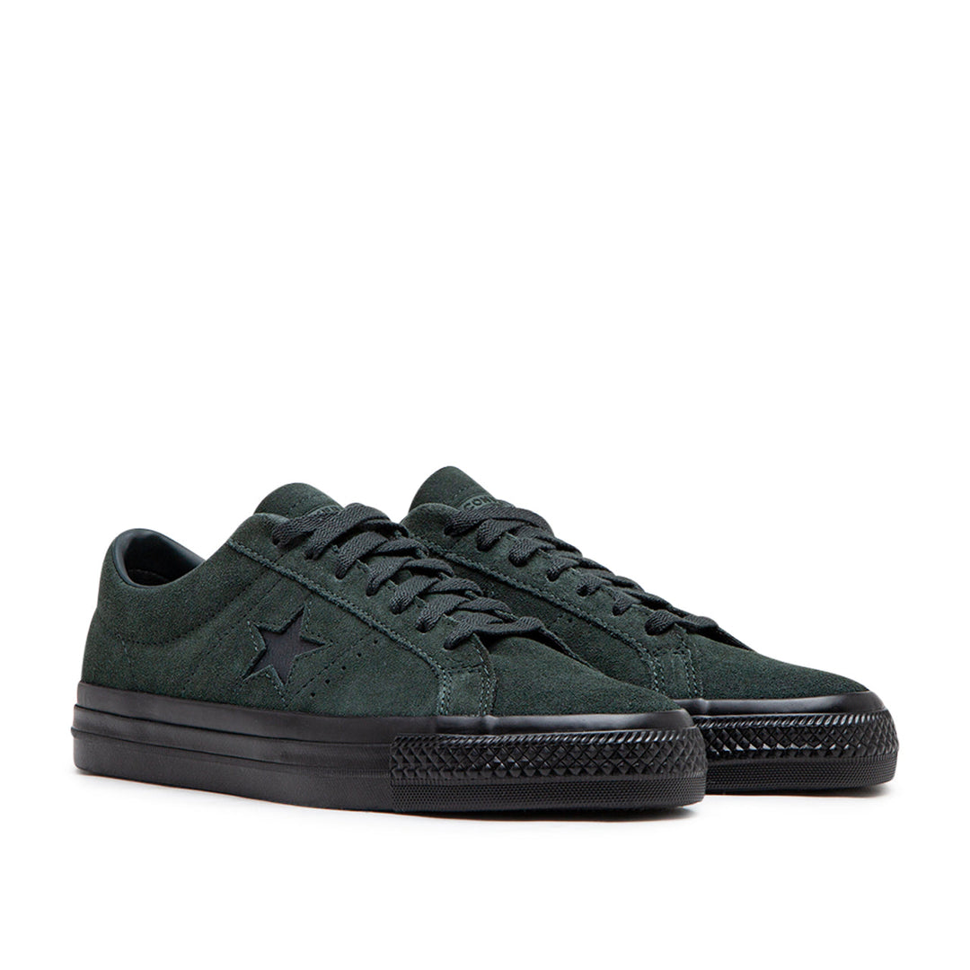 Converse One Star Pro Classic Suede (Dunkelgrün / Grau)