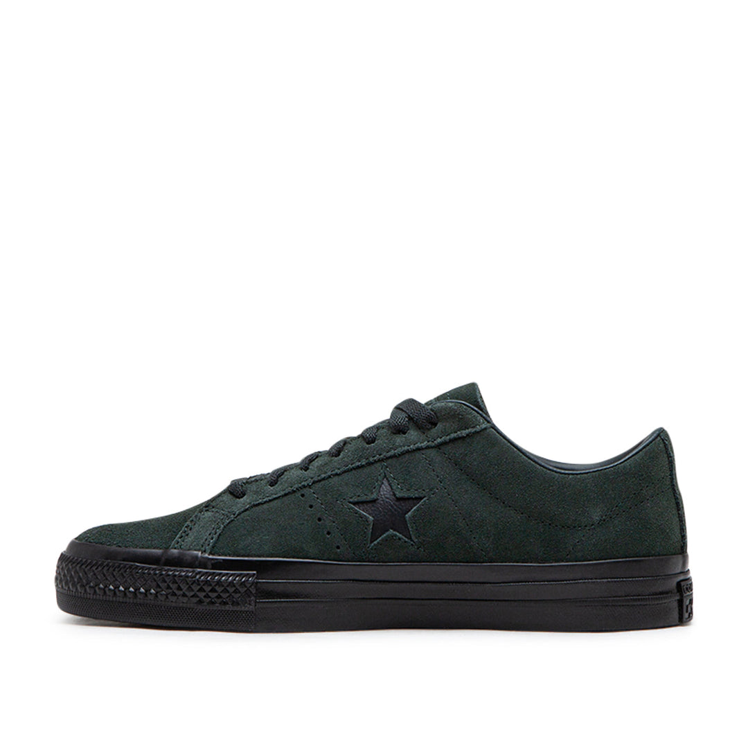 Converse One Star Pro Classic Suede (Dunkelgrün / Grau)