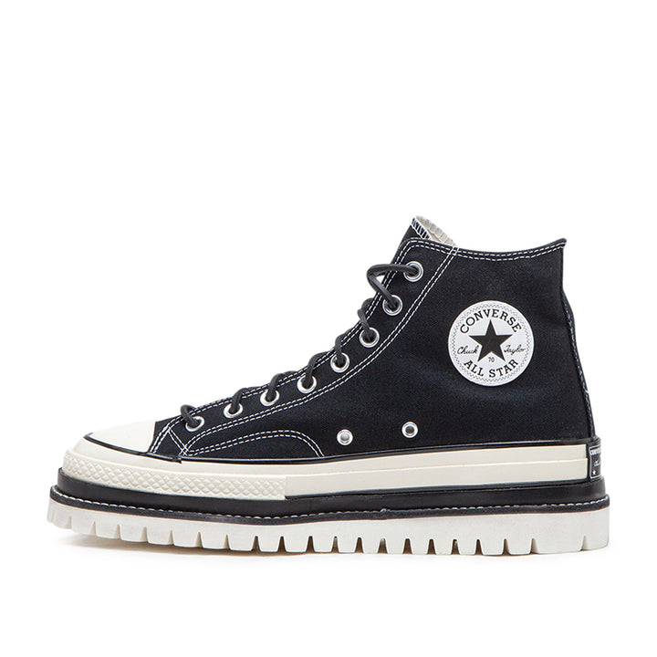 Converse Chuck 70 LTD Lugged Platform (Schwarz / Weiß)