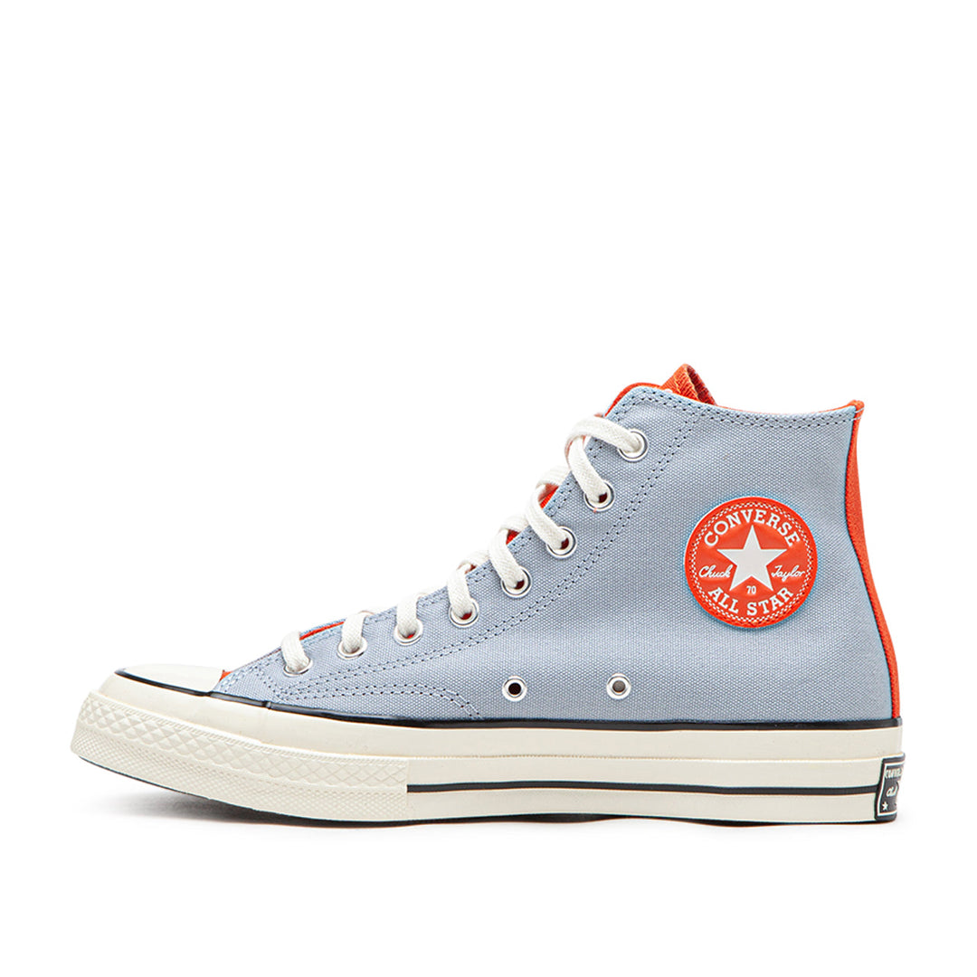 Converse Chuck Taylor 70 Hi (Blau / Weiß / Orange)