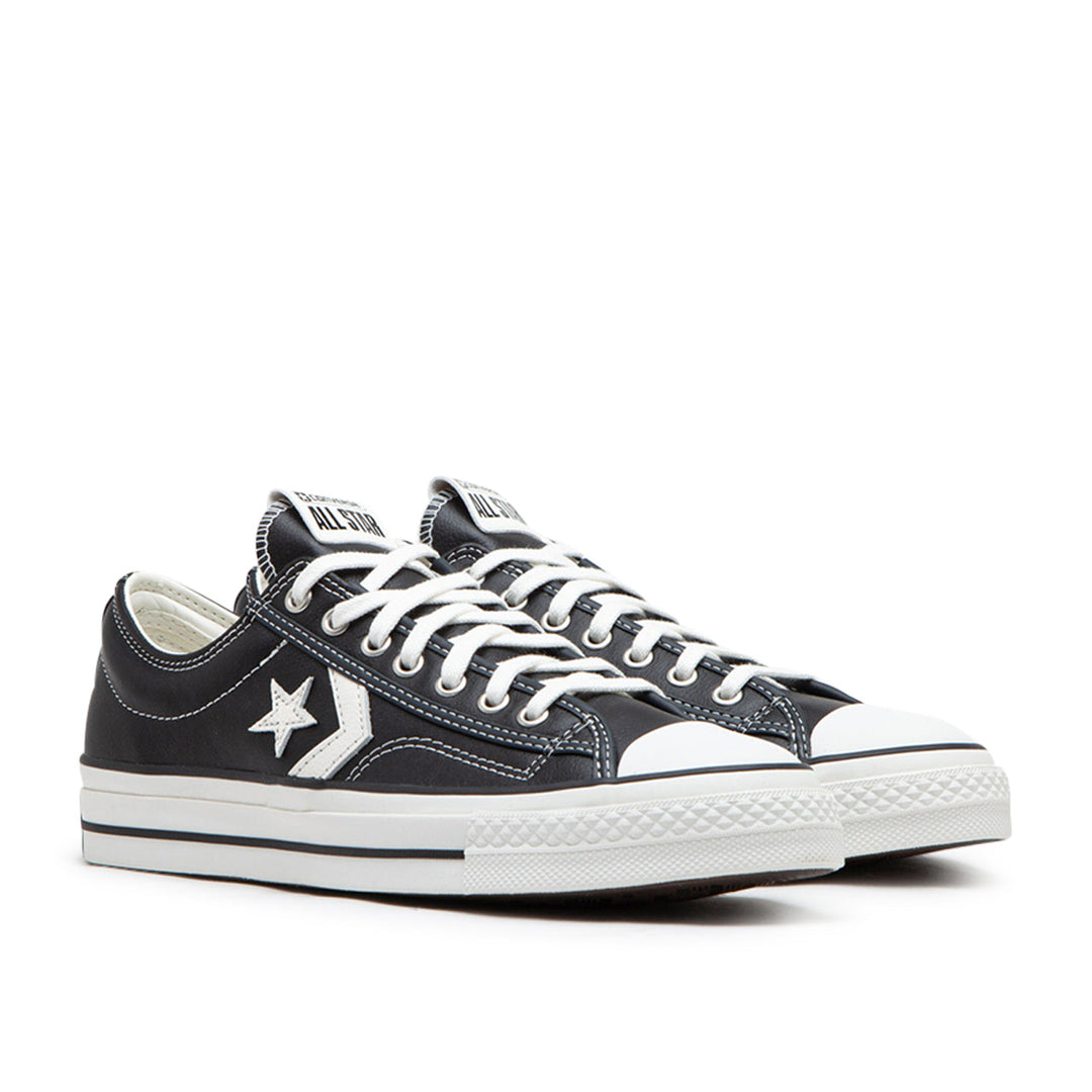 Converse Star Player 76 Fall Leder (Schwarz / Weiß)