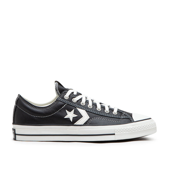 Converse Star Player 76 Fall Leder (Schwarz / Weiß)