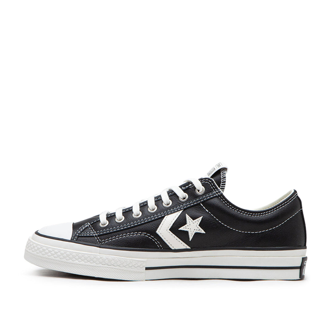 Converse Star Player 76 Fall Leder (Schwarz / Weiß)