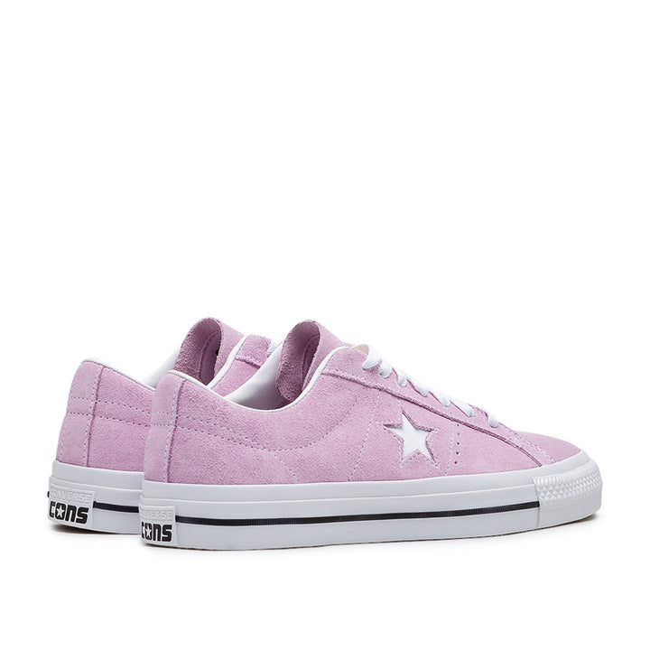 Converse One Star Pro Vintage Wildleder (Rosa / Weiß)