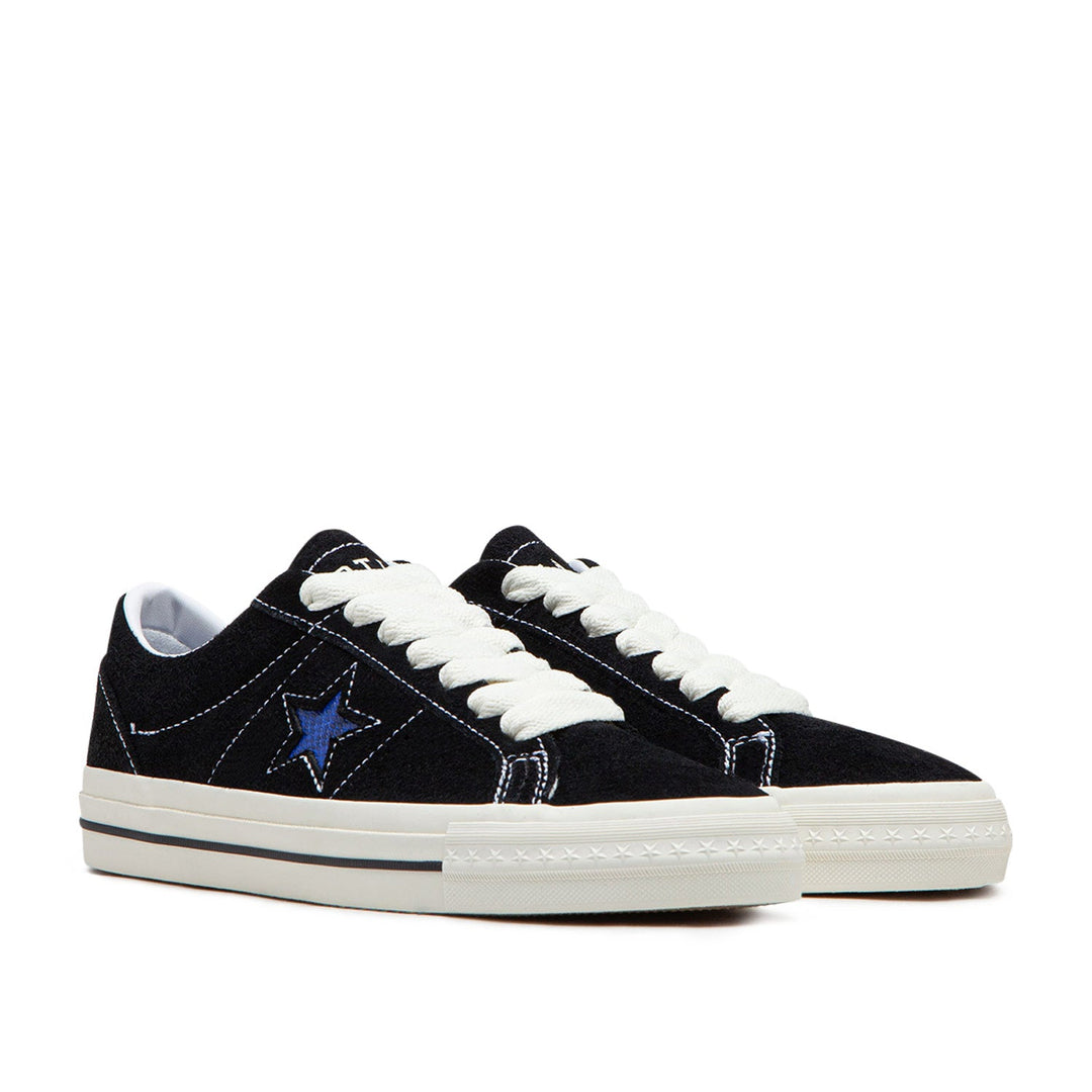 Converse x Quartersnacks One Star OX (Schwarz / Blau)