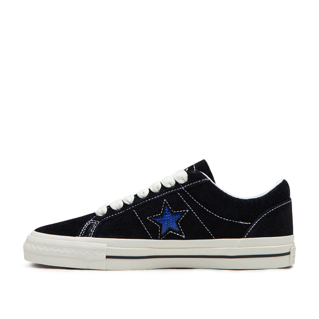 Converse x Quartersnacks One Star OX (Schwarz / Blau)