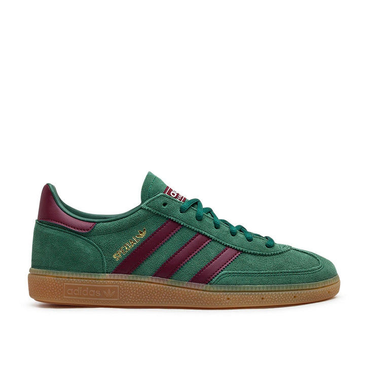 adidas Handball Spezial Sneakers in Dark Red and Dark Green