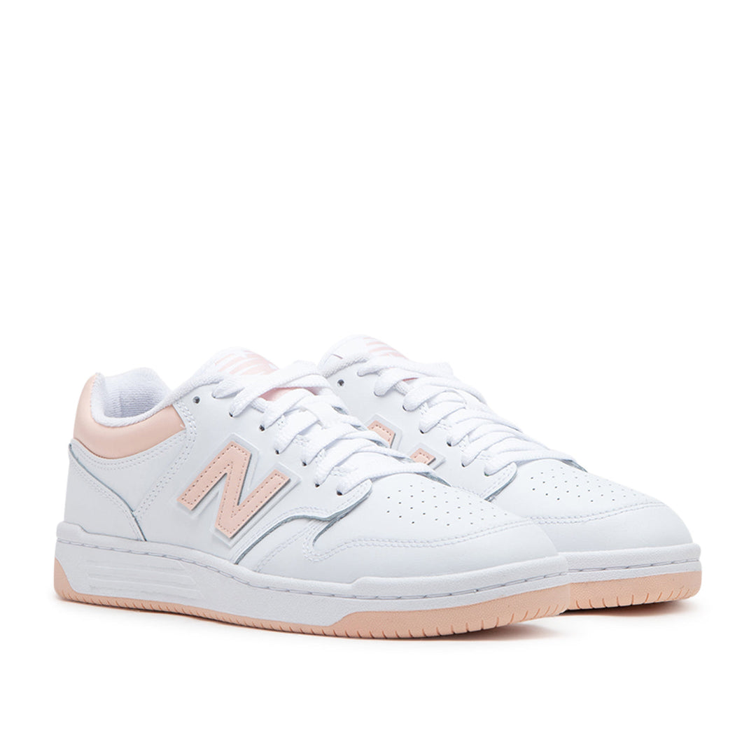 New Balance BB480LPH (White / Pink)