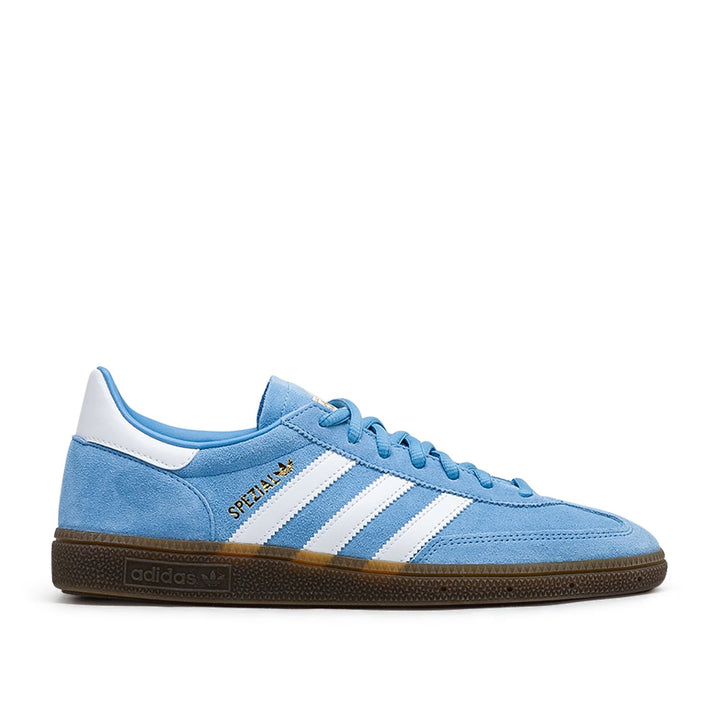 adidas Handball Spezial Sneakers in Light Blue and White