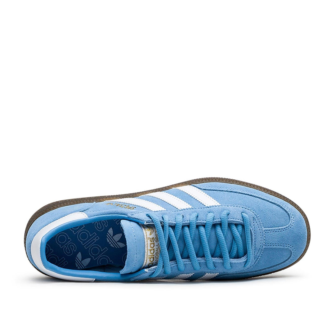 adidas Handball Spezial Sneakers in Light Blue and White