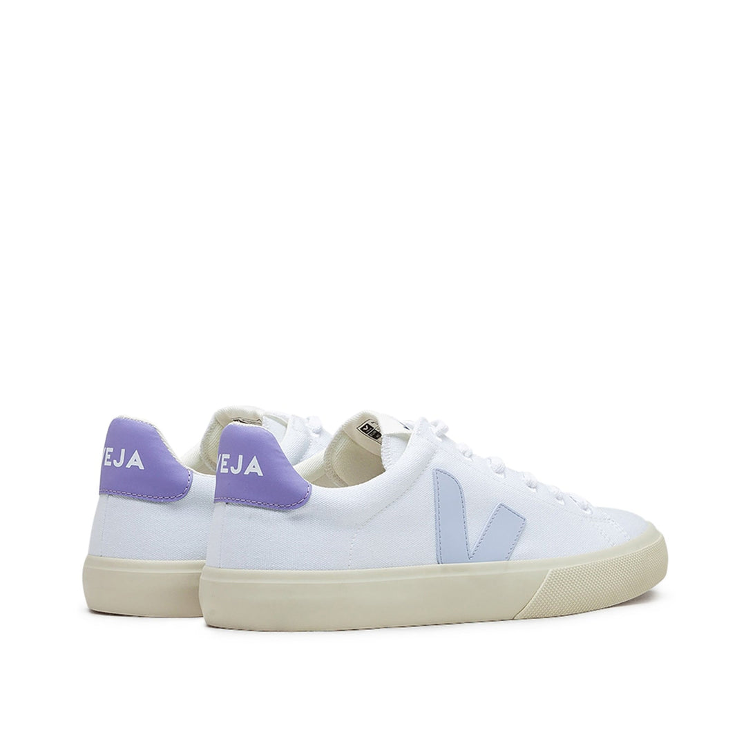 Veja WMNS Campo Canvas (White / Light Blue / Lavender)