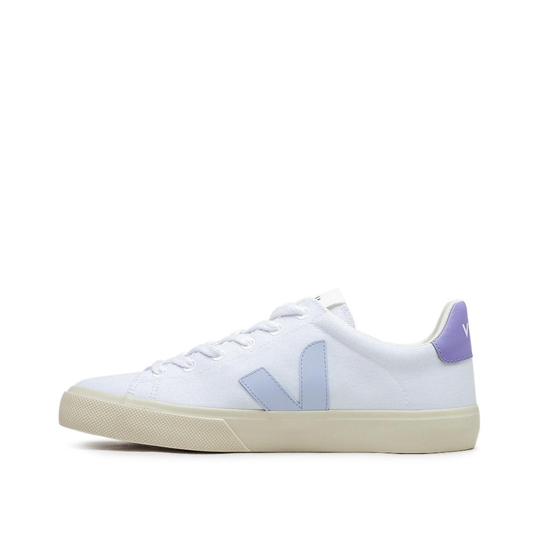 Veja WMNS Campo Canvas (White / Light Blue / Lavender)