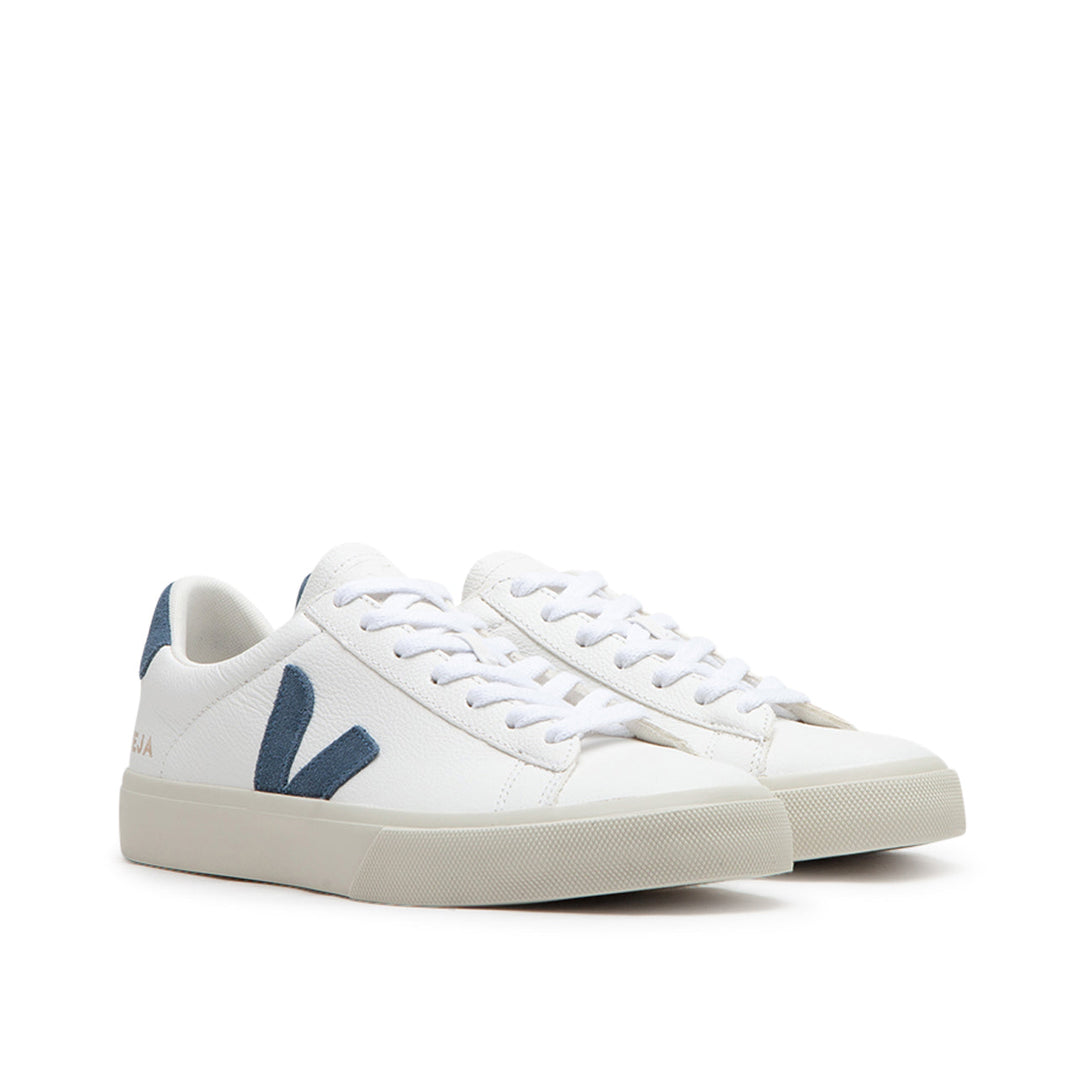 Veja WMNS Campo Chromefree Leather (White / Blue)