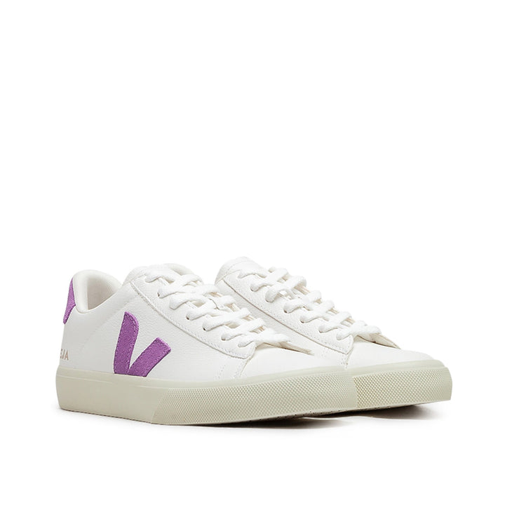 Veja WMNS Campo Chromefree Leder (Weiß / Pink)