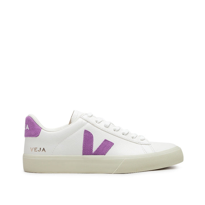 Veja WMNS Campo Chromefree Leder (Weiß / Pink)