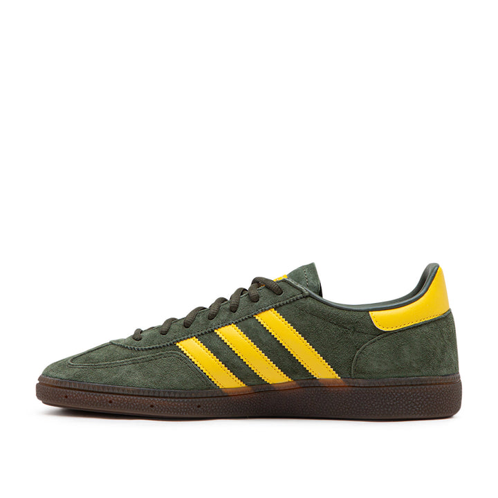 adidas Handball Spezial Sneakers in Olive and Yellow