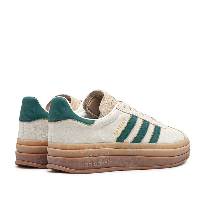 adidas WMNS Gazelle Bold (Beige / Green / Gum)