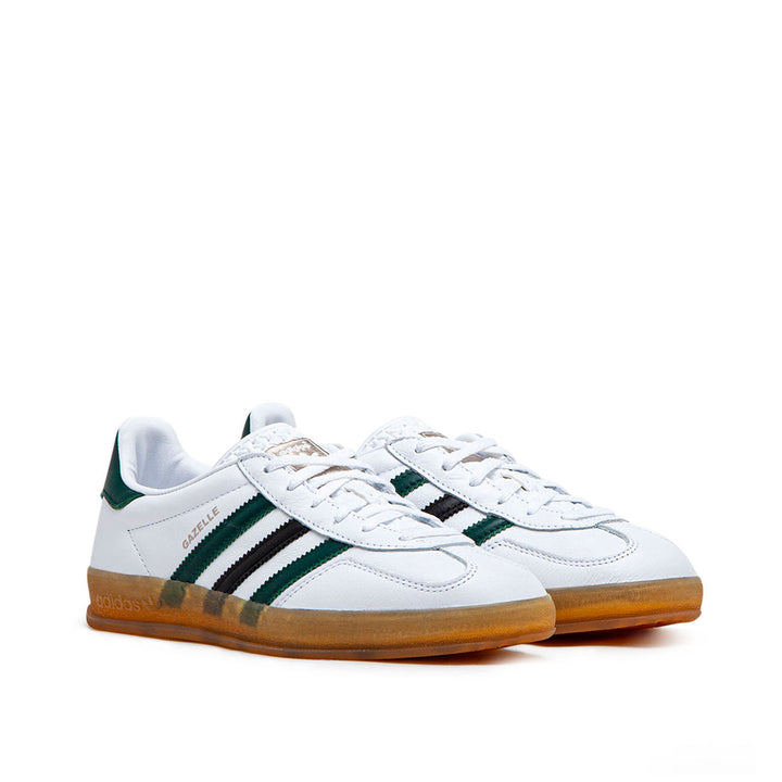 adidas WMNS Gazelle Indoor (White / Green / Gum)