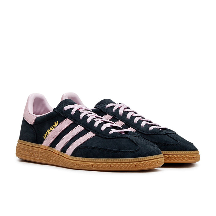 adidas Women's Handball Spezial Sneakers (Black/Pink)