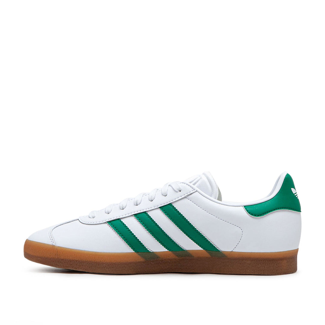 adidas Gazelle (White / Green / Gum)