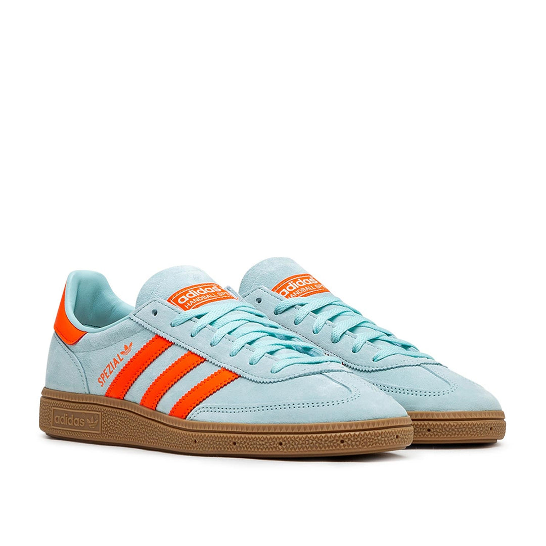 adidas Women's Handball Spezial Sneakers (Blue/Orange)