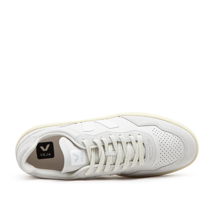 Veja V-90 (Light Grey / White)