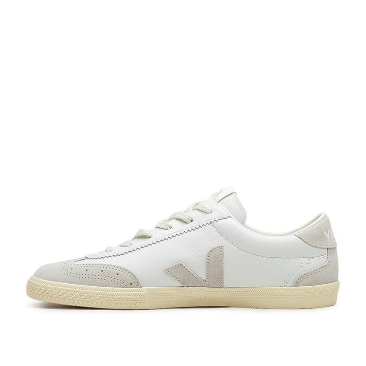 Veja Volley OT Leder (Weiß / Beige)