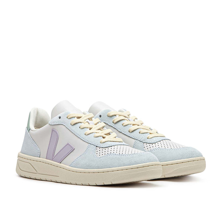 Veja V-10 (Light Blue / Purple)