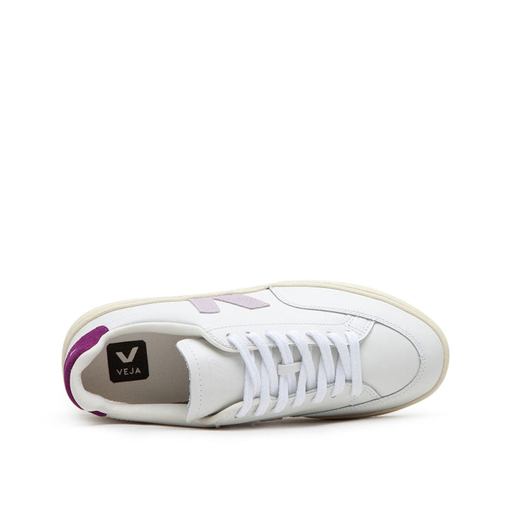 Veja WMNS V-12 Leather (White / Rose)