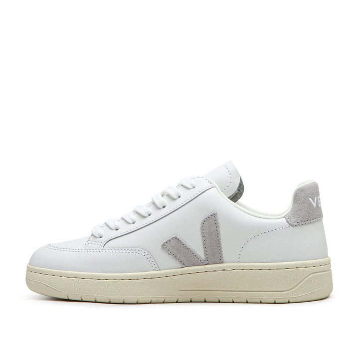 Veja WMNS V-12 Leder (Weiß / Grau)