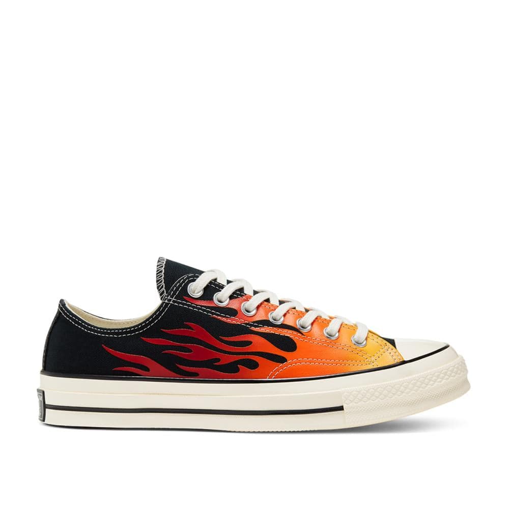 Converse Archive Print Chuck 70 Low (Schwarz/Rot/Orange)