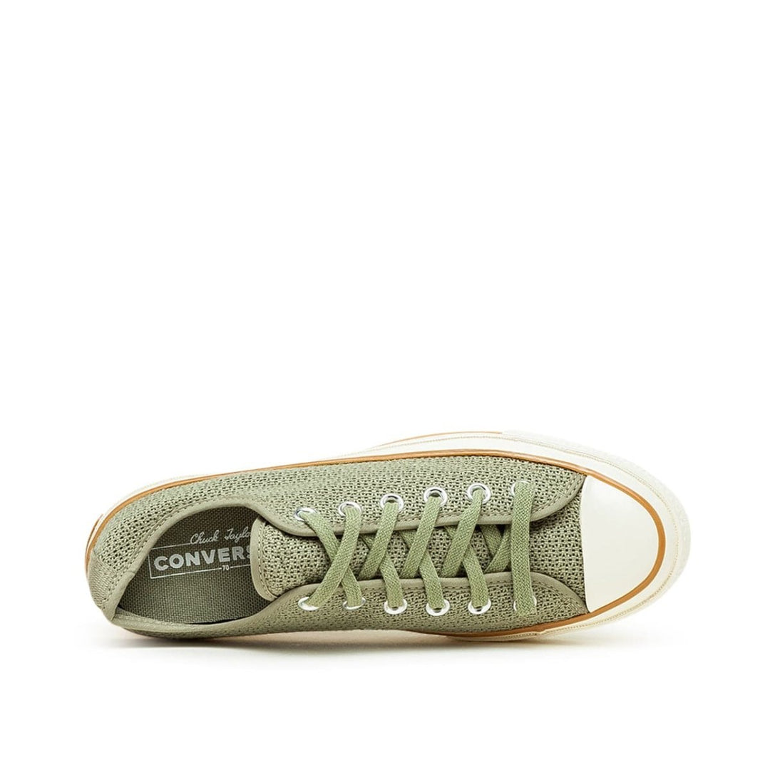 Converse Atmungsaktiver Chuck 70 Low Top (Khaki / Weiß)