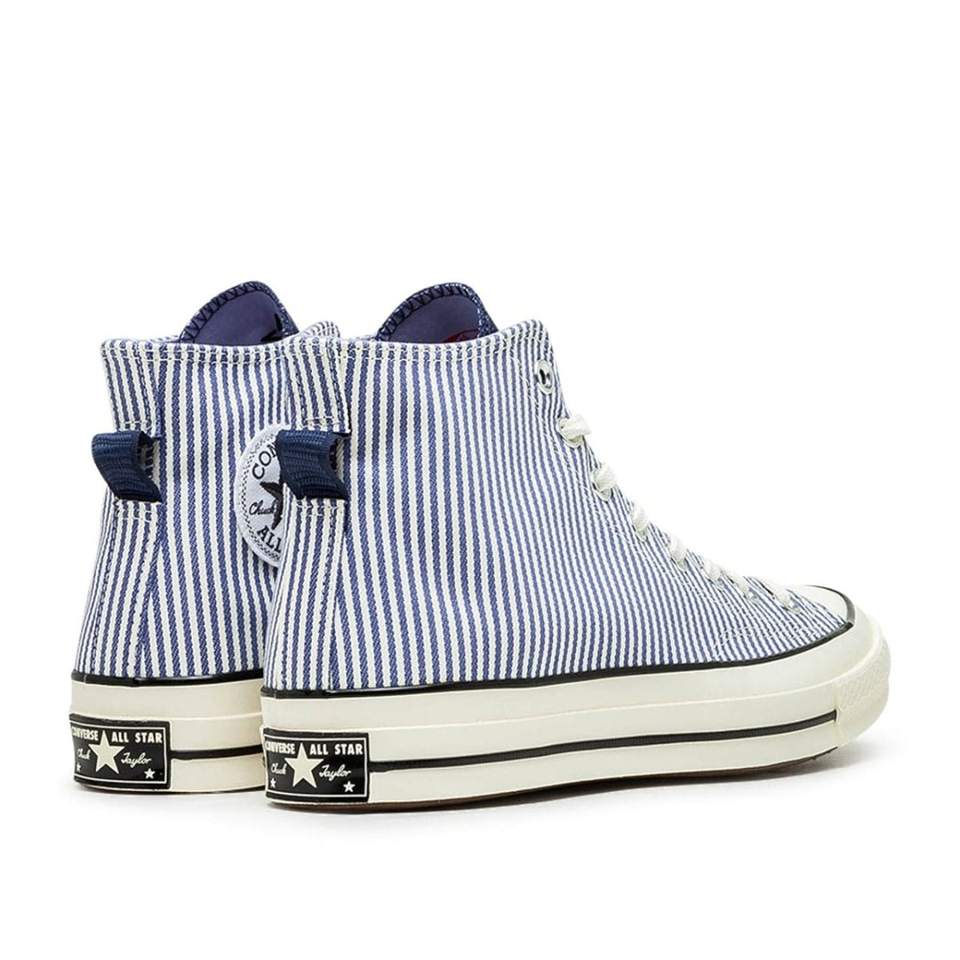 Converse Chuck 70 Hi ‚Crafted Stripe‘ (Blau / Weiß)